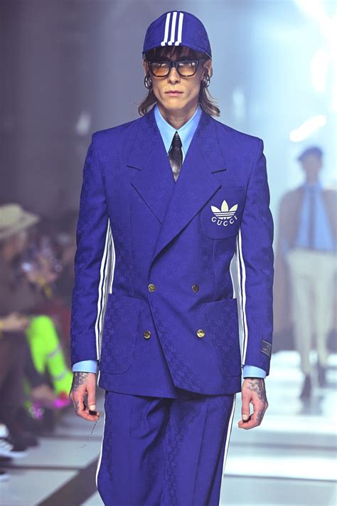 did adidas collab with gucci|adidas gucci collab suit.